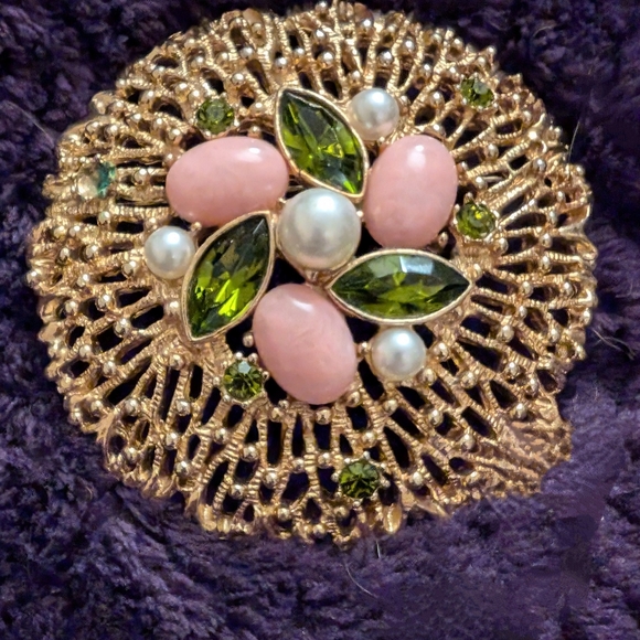 Sarah Coventry vintage Sand dollar broach S - Picture 3 of 7